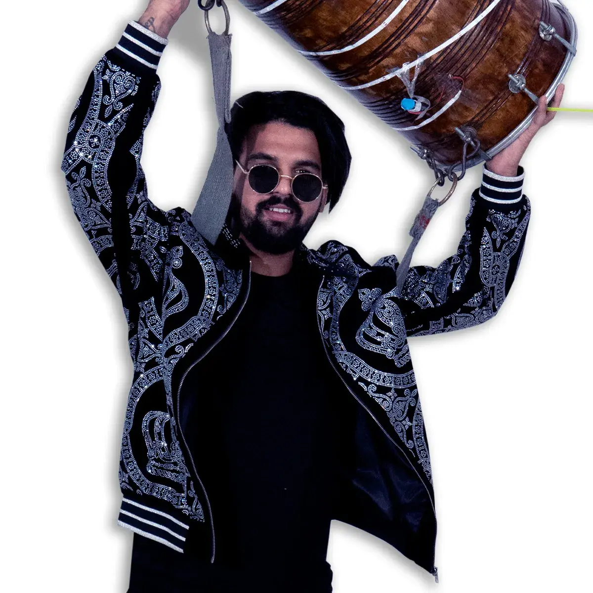 a Live Dholi Artist